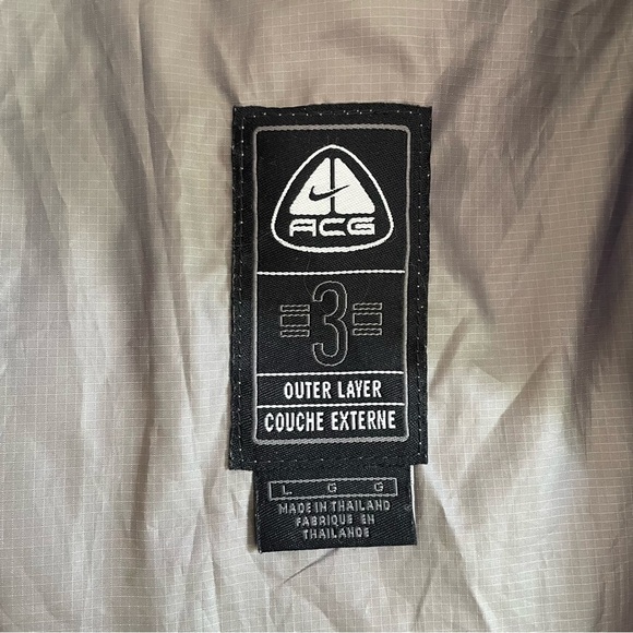 Vintage Nike ACG Climafit Windbreaker Oregon Series Jacket Zip Off Mens Large - Picture 12 of 12
